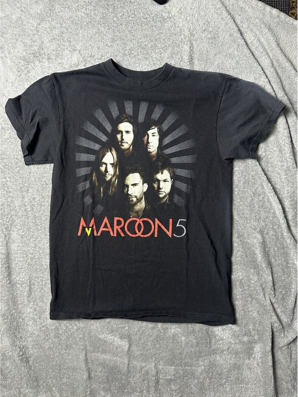 2011 Maroon 5 Train Summer US Tour T Shirt Small Double Sided Concert